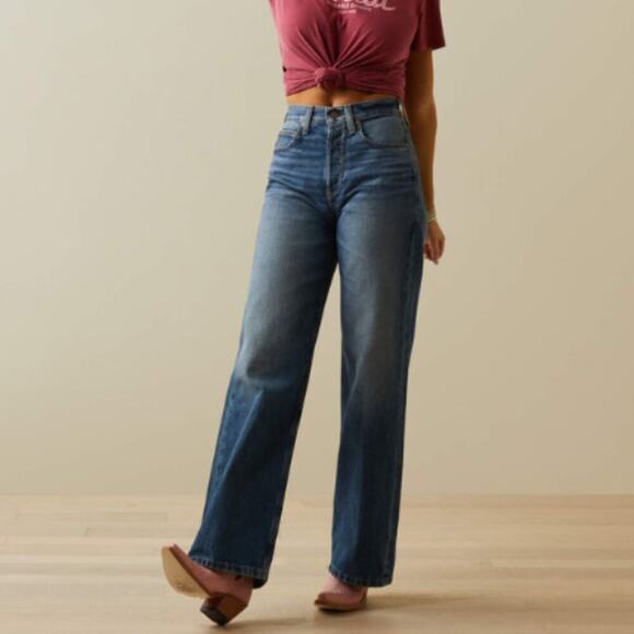 Ariat Denim - Ariat Womens Ultra High Rise Tomboy Wide Jeans
